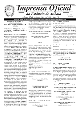 sábado, 17 de maio de 2003 - nº 399 - Ano VII