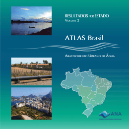 ATLAS Brasil - Abastecimento Urbano de Água