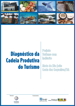 Diagn&oacute;stico da Cadeia Produtiva do Turismo &ndash; Mata de