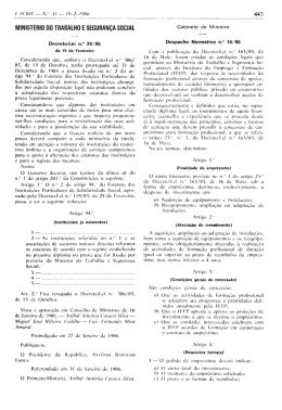 29/86 - Seguran&ccedil;a Social