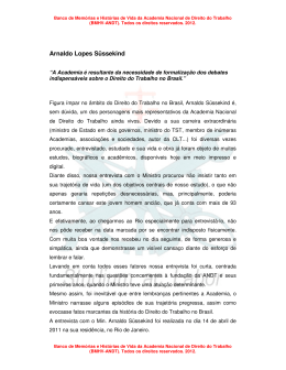 Arnaldo Lopes S&uuml;ssekind