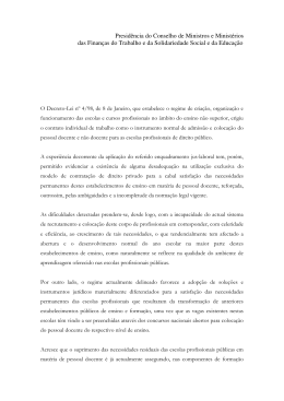 proposta de altera&ccedil;&atilde;o ao Decreto