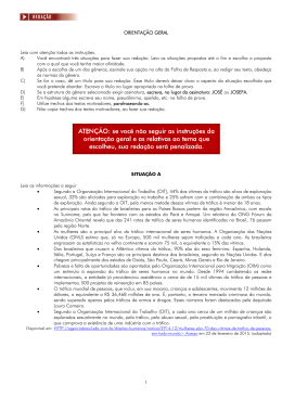 ORIENTA&Ccedil;&Atilde;O GERAL Leia com aten&ccedil;&atilde;o todas as