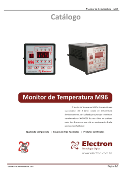 Monitor de Temperatura – M96
