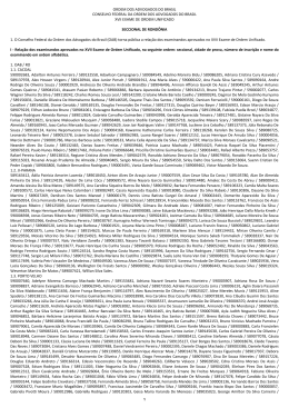 ORDEM DOS ADVOGADOS DO BRASIL