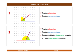 PARES DE ÂNGULOS