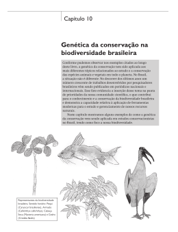Gen&eacute;tica da conserva&ccedil;&atilde;o na biodiversidade brasileira