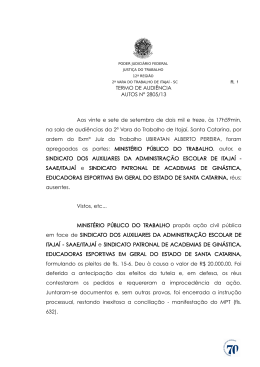 Fa&ccedil;a aqui o donwload da Senten&ccedil;a