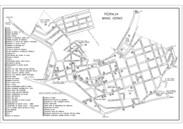 Mapa da Cidade de Pedralva - Prefeitura Municipal de Pedralva