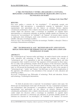&ldquo;era tecnol&oacute;gica&rdquo; entre a realidade e a fantasia - histedbr