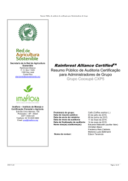 - Imaflora