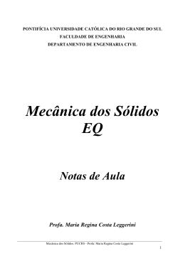 Mecânica dos Sólidos EQ