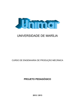 projeto pedag&oacute;gico