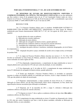 (008-11 Alt. PI N&ordm; 167-10 (Barbeador El&eacute;trico Recarreg&aacute;vel)
