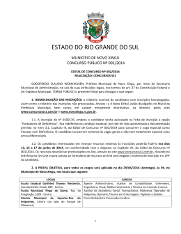 Edital n&deg; 02/2014