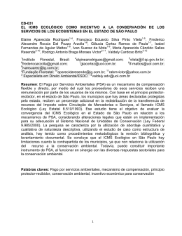 EB-031 EL ICMS ECOL&Oacute;GICO COMO