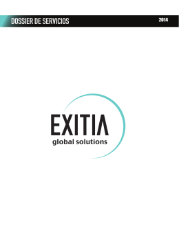 Dossier de EXITIA global solutions