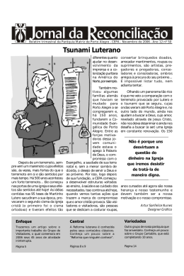 Jornal da Reconcilia&ccedil;&atilde;o N&ordm;50