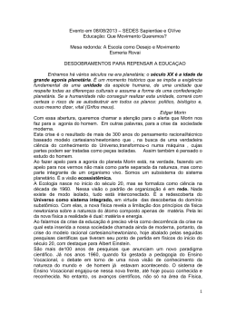 Desdobramentos para Repensar a Educa&ccedil;&atilde;o