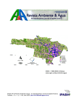 ISSN = 1980-993X (Online) www.agro.unitau.br