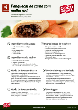 q Panquecas de carne com