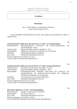 Superior Tribunal de Justi&ccedil;a