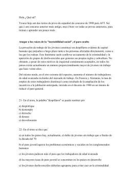 Hola.¿ Qué tal? Trouxe hoje um dos textos da