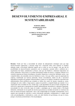 desenvolvimento empresarial e sustentabilidade
