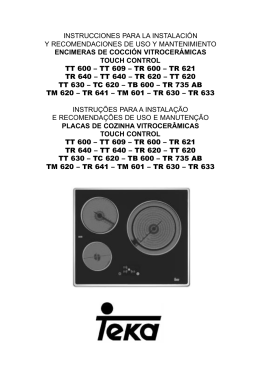 INSTRUCCIONES PARA LA INSTALACI&Oacute;N Y