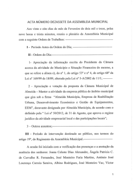 Acta n&ordm; 017/ASSEMBLEIA