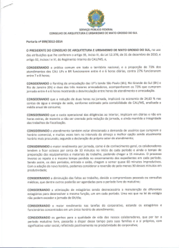 Portaria n. 099 2012-2014