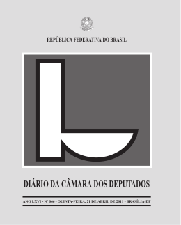 Inteiro teor - C&acirc;mara dos Deputados