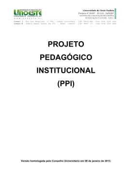 PPI - Unoeste