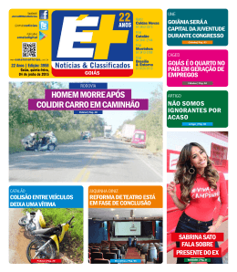 Vers&atilde;o PDF - Not&iacute;cias e Classificados