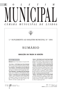 Proposta n&ordm; 15/2015