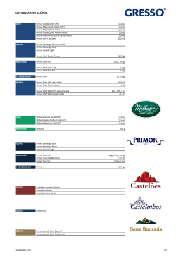 SEM GLUTEN_GRES PRIM MILH CASTLS CASTLIS SDOUR