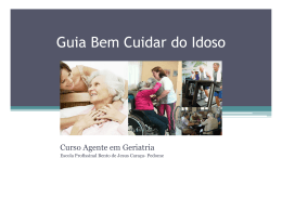Guia Bem Cuidar do Idoso