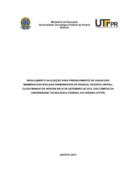 Edital e Regulamento