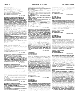 PÁGINA 52 DIÁRIO OFICIAL - SC - Nº 19.822 23.05.2014