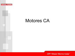 32 &ndash; Apresenta&ccedil;&atilde;o Motores CA