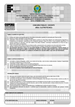Prova - Calcule Mais