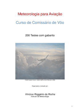200 testes de Meteorologia