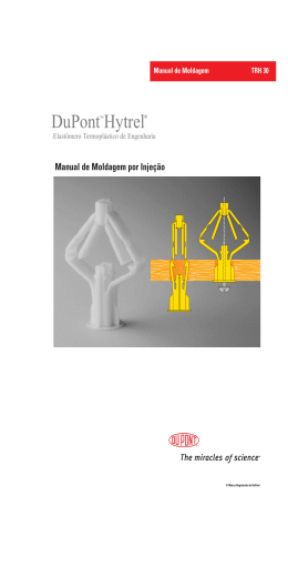 Manual de Moldagem por Injeção