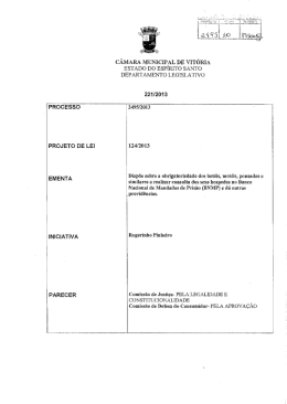 cÃMARA MUNICIPIAL DE VITÓRIA ESTADO DO ESPIRITO sANTO