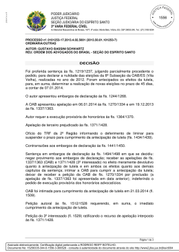 decis&atilde;o - Migalhas