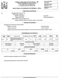 Prefeitura Municipal de Ponta Grossa &raquo; PR &Eacute;????Z&ordf;&ordf;&ordf;`&ordf;&ordf;&ordf;&ordf;