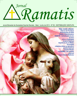 Edição 59 - Sociedade Espírita Ramatis