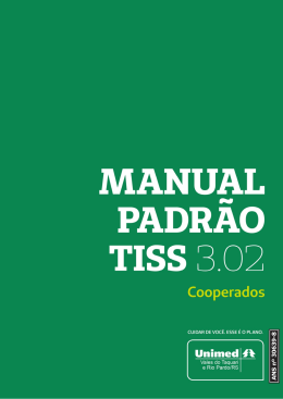 Manual Guias TISS_cooperados_v20140830