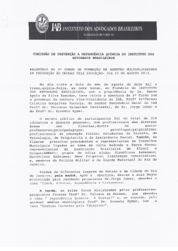 Acesse o relat&oacute;rio - Instituto dos Advogados Brasileiros