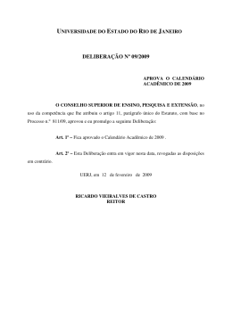 DELIBERA&Ccedil;&Atilde;O N&ordm; 09/2009